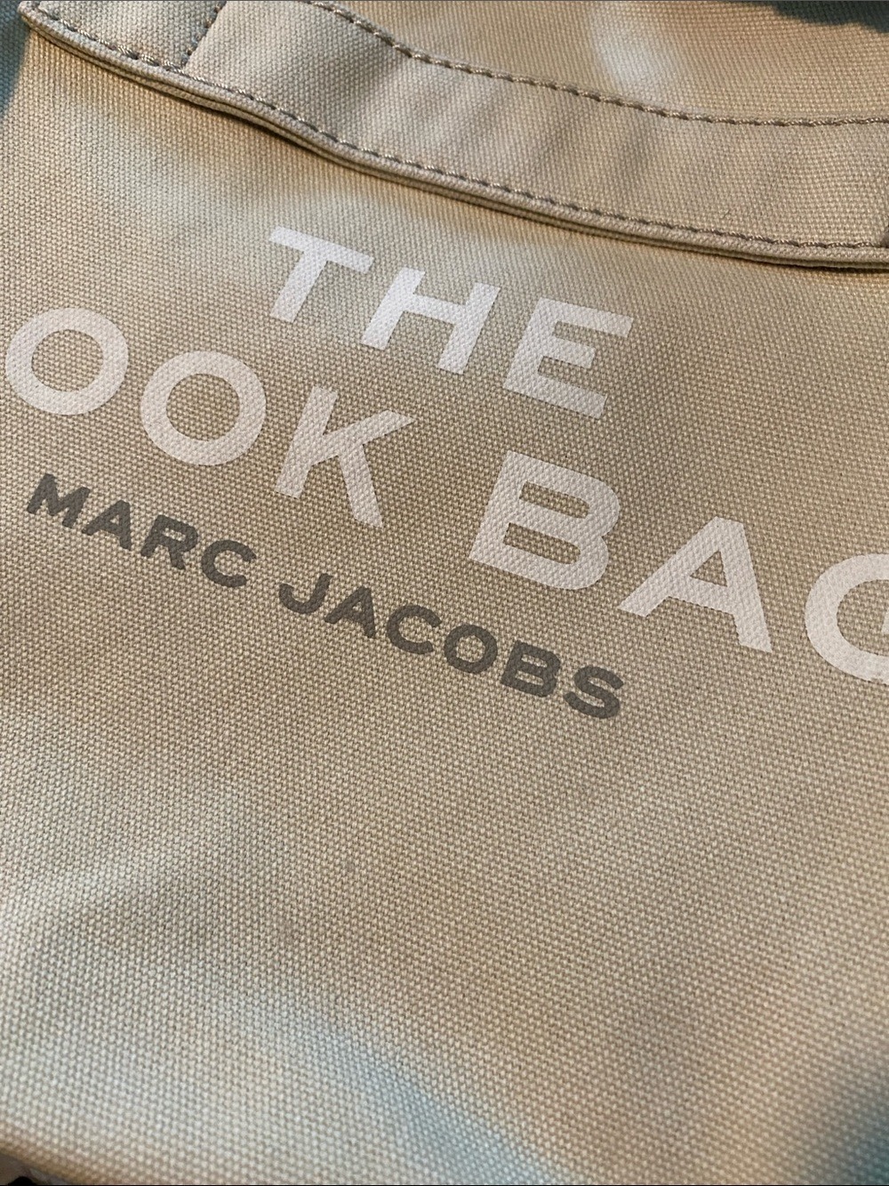 Marc Jacobs Cream Canvas Crossbody with Black Strap - Picture 7 of 15